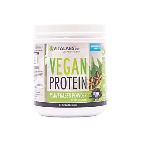 Vegan Protein 1 Libra Vainilla x 500 GR Vegan Protein 1 Libra Vainilla x 500 GR