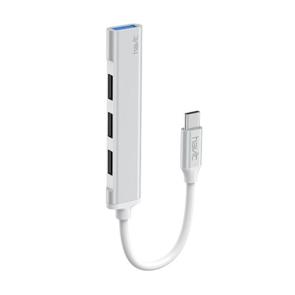 Hub Havit Type C 4 Puertos USB Hb41 Hub Havit Type C 4 Puertos USB Hb41