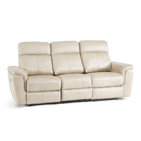 Sillón Reclinable Thomas 3 Cuerpos Beige Beige