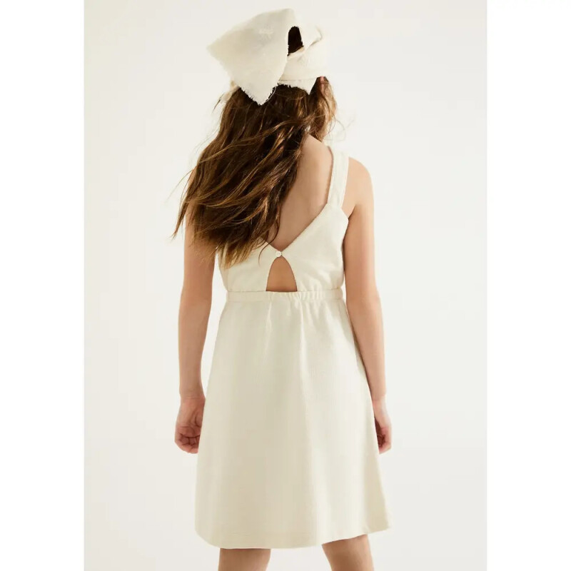 VESTIDO CURTO FEM AMARELO CLARO