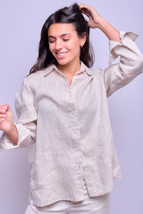 Camisa Suspiro Beige