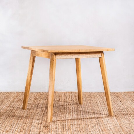 Mesa De Comedor Carla Teca 80 Cm U