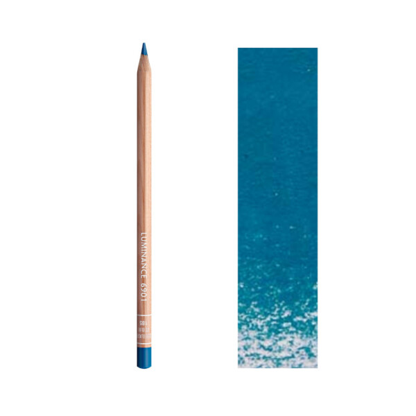 Lápiz Luminance Caran d'Ache Azules