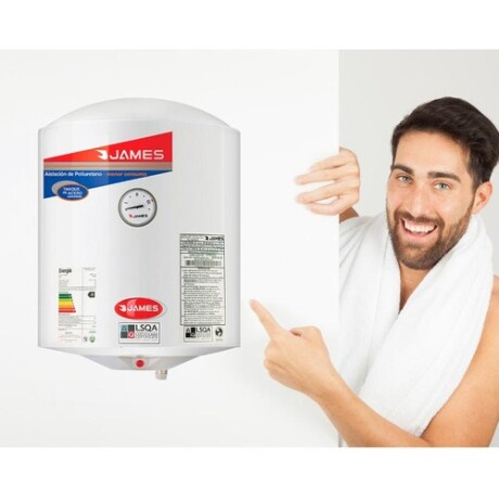Termotanque Calefón de acero James Cilíndrico 30Lts Termotanque Calefón de acero James Cilíndrico 30Lts