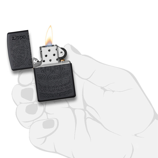 Encendedor ZIPPO 29989 Negro 0