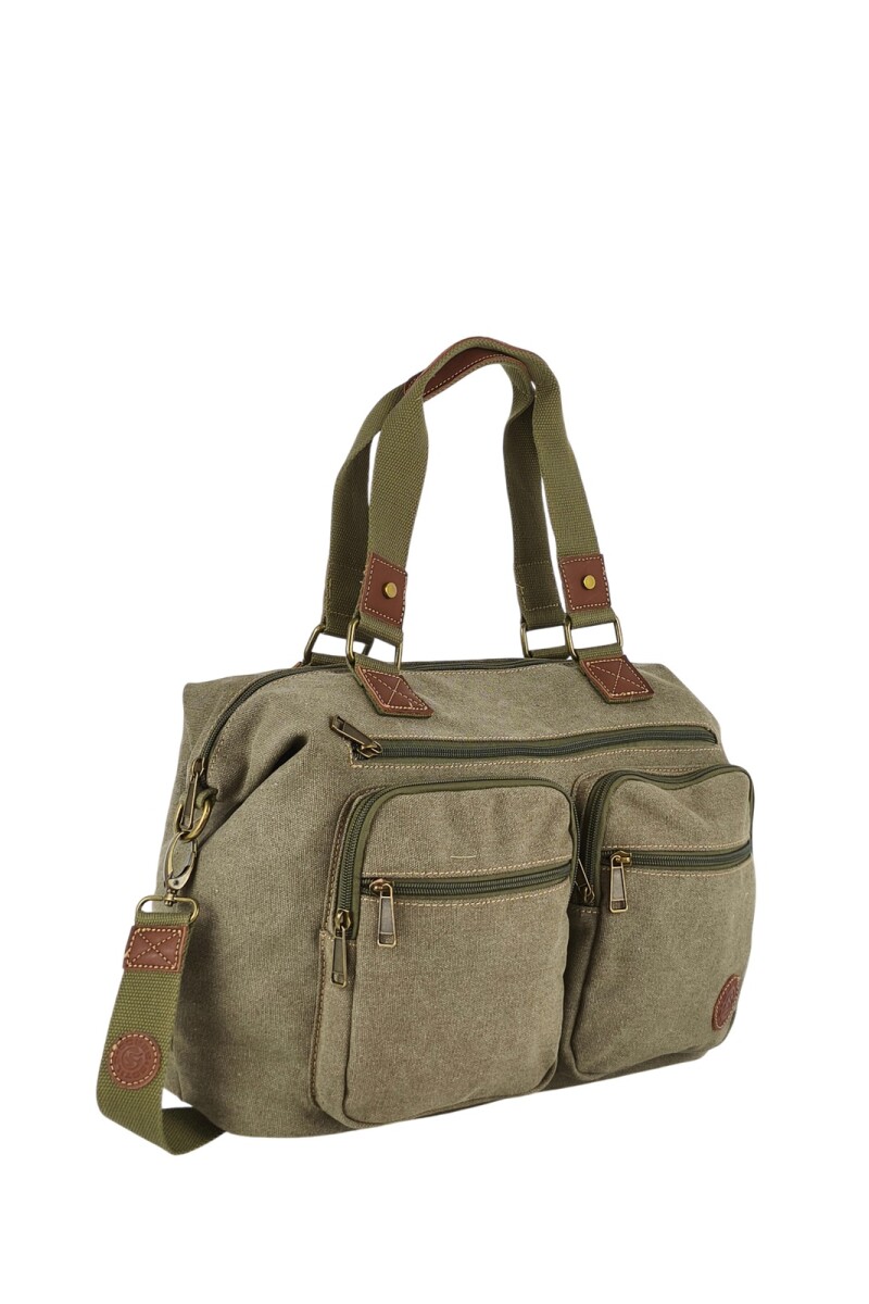 Bolso de lona Verde