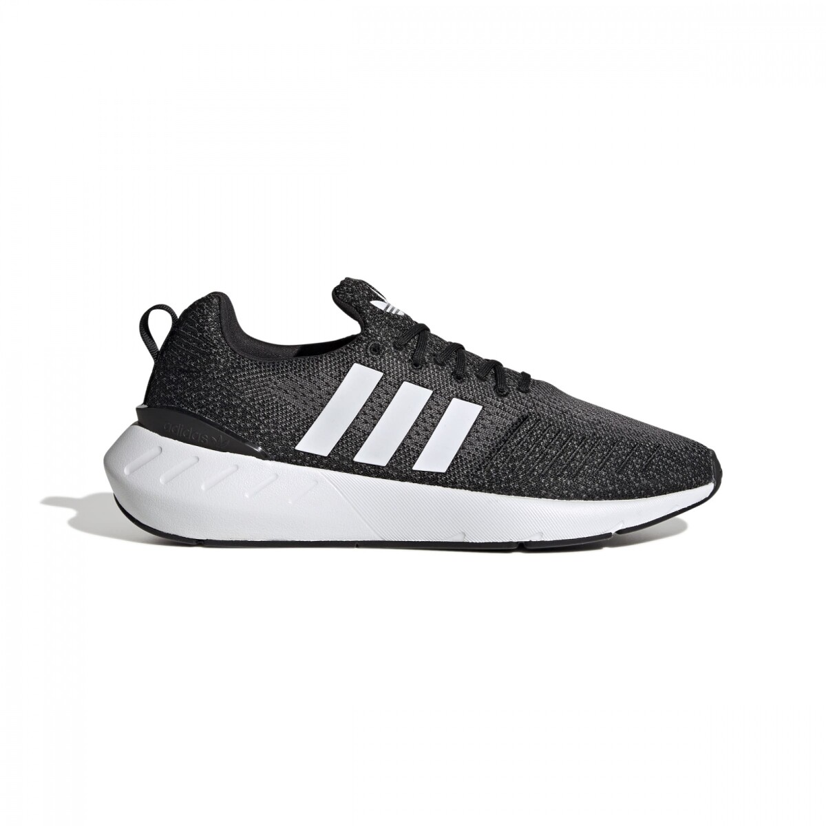 Championes adidas Swift Run 22 de Hombre Gz3496 - Negro-blanco 