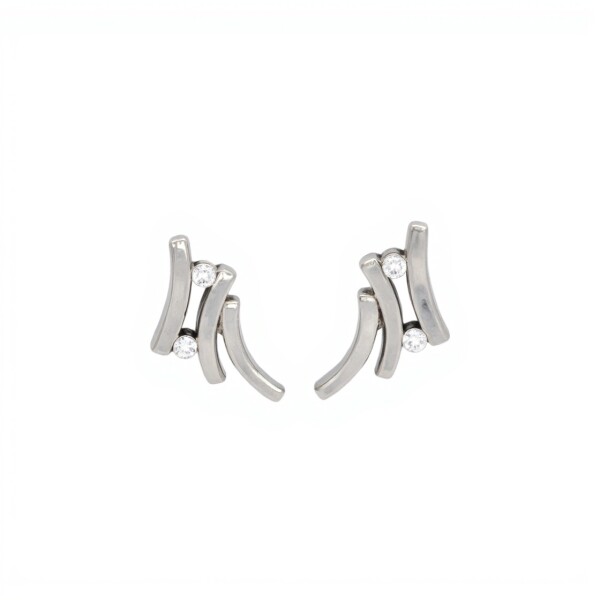 Caravana Tres filas-Plata 925-Piedra Zirconia-CA3045 conpiedra