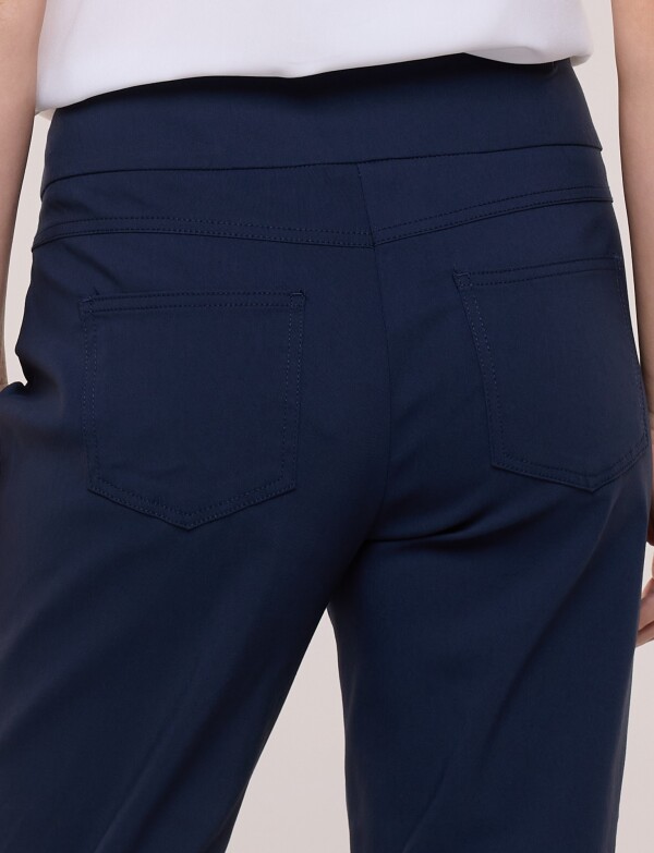 Pantalon Pull On AZUL