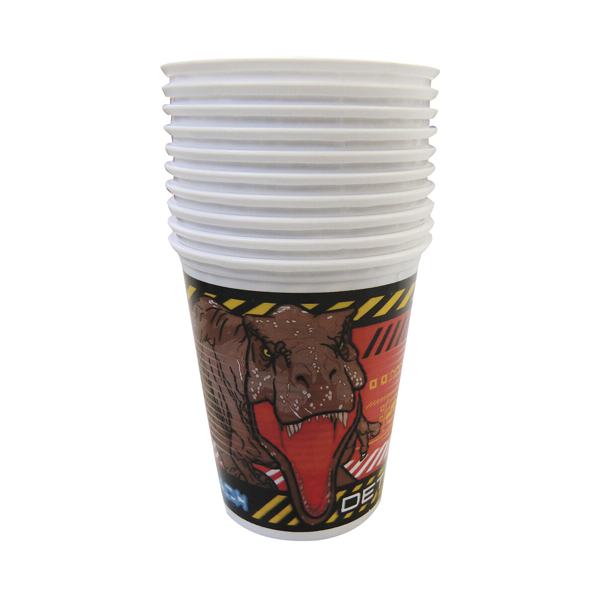 Vaso Cotillón Pack x 8 Jurassic World 