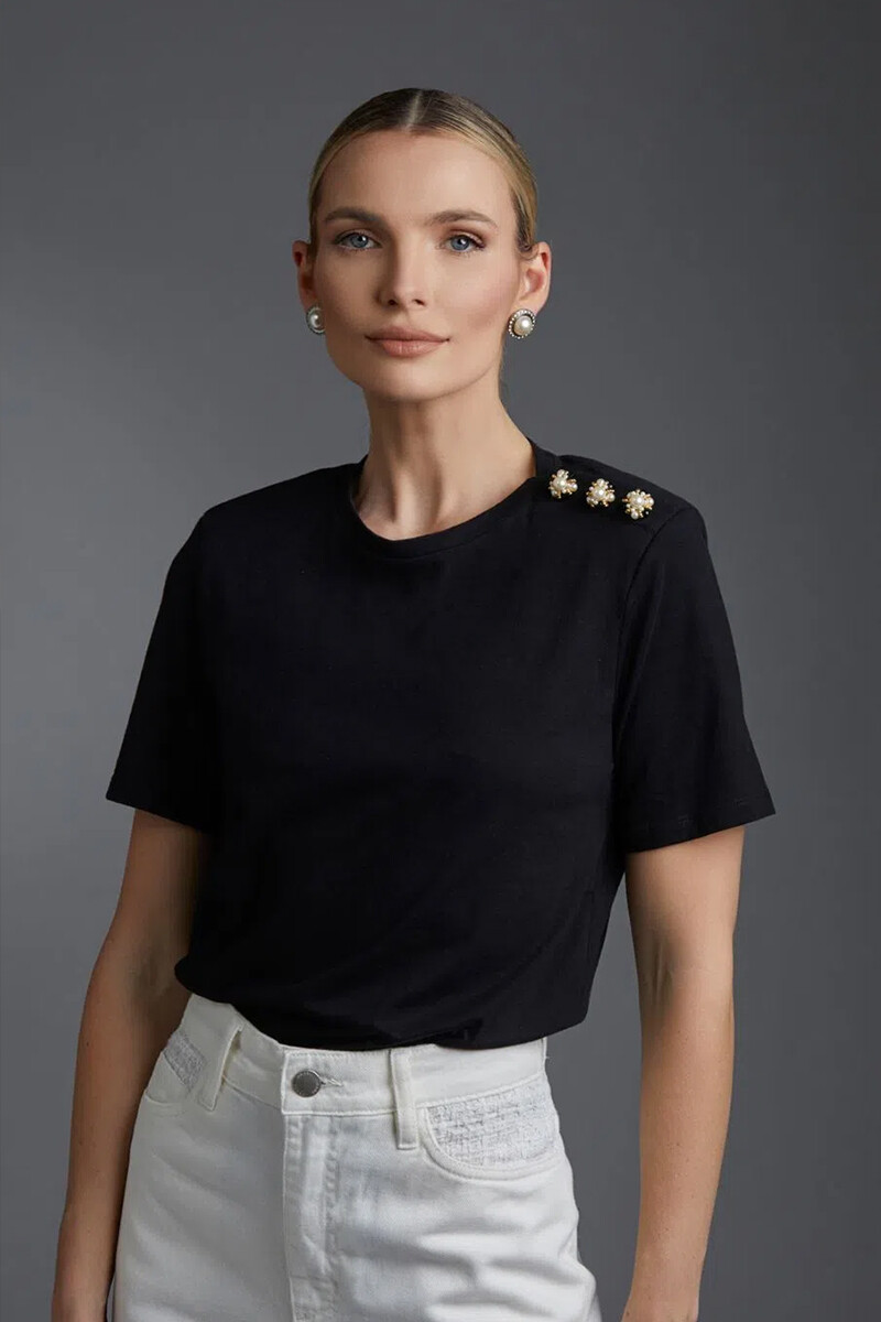 Remera Laura - Negro 