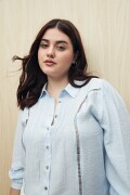 CAMISA MAINA Celeste