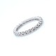 Anillo en oro 18k blanco y brillantes Anillo en oro 18k blanco y brillantes