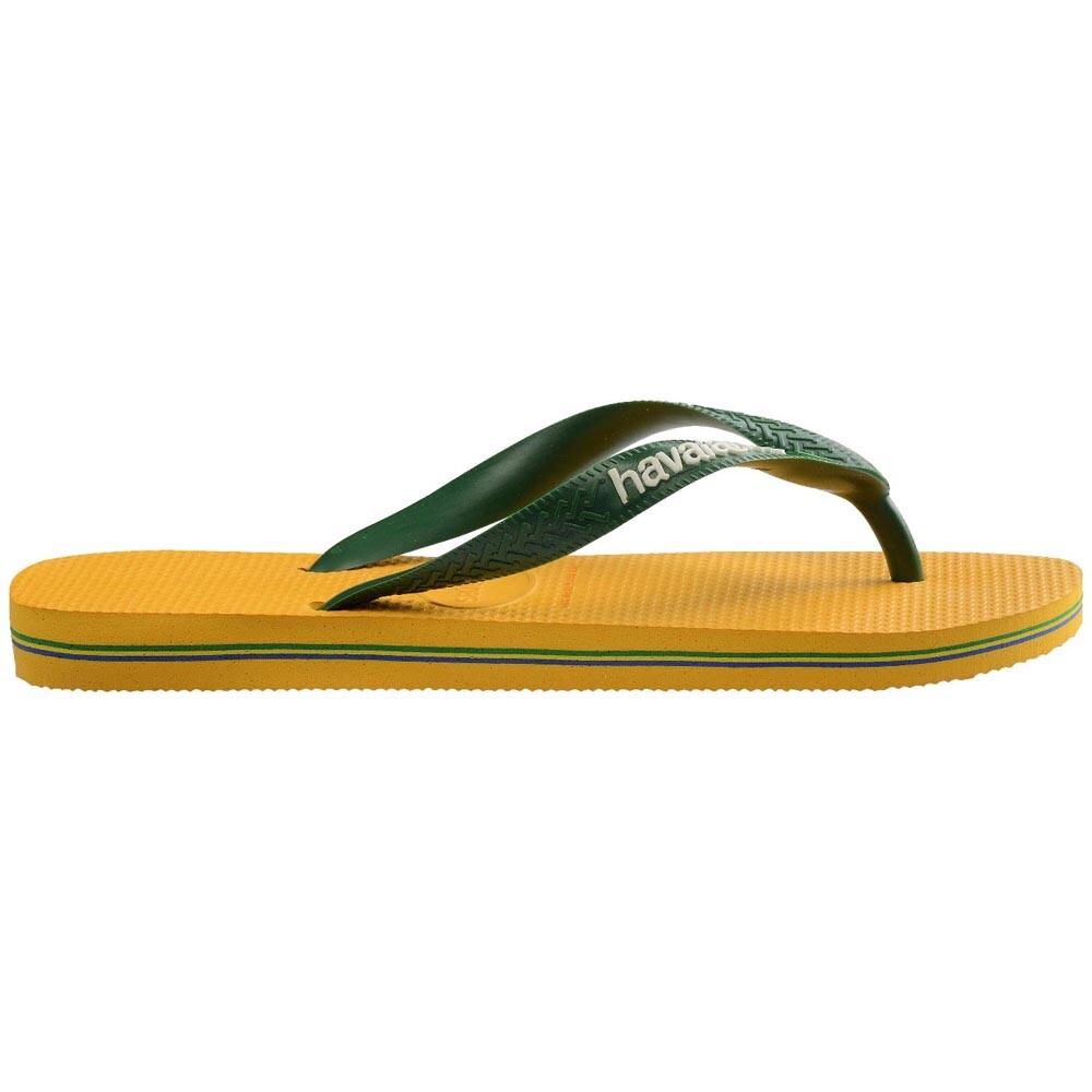 Sandalias Havaianas Brasil Logo Hombre Amarillo Pop