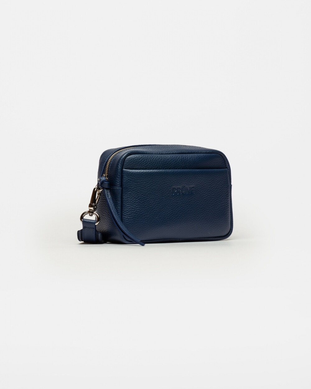 Bandolera Haze en cuero graneado Marine Blue