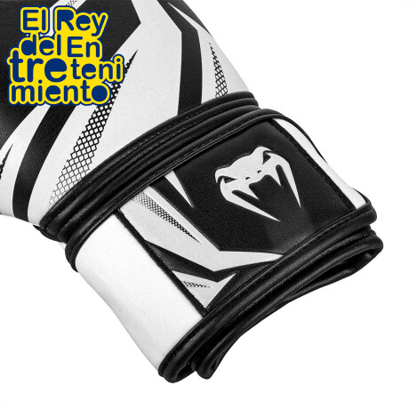 Guantes De Boxeo Venum Elite Profesionales Blanco/Negro