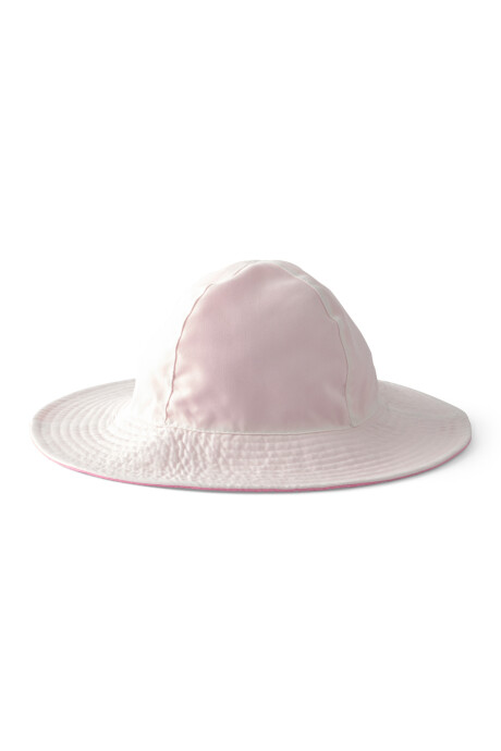 Capelina reversible, rosa y blanco Capelina reversible, rosa y blanco