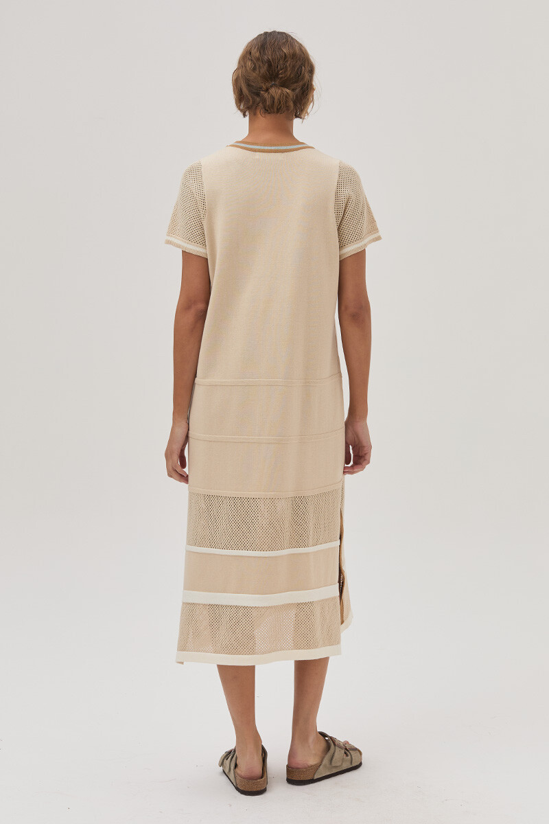 Vestido Loren Crudo