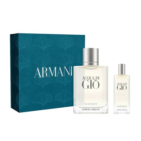Set Giorgio Armani Perfume Acqua Di Gió Edt 100 Ml + Edt 15 Ml Set Giorgio Armani Perfume Acqua Di Gió Edt 100 Ml + Edt 15 Ml