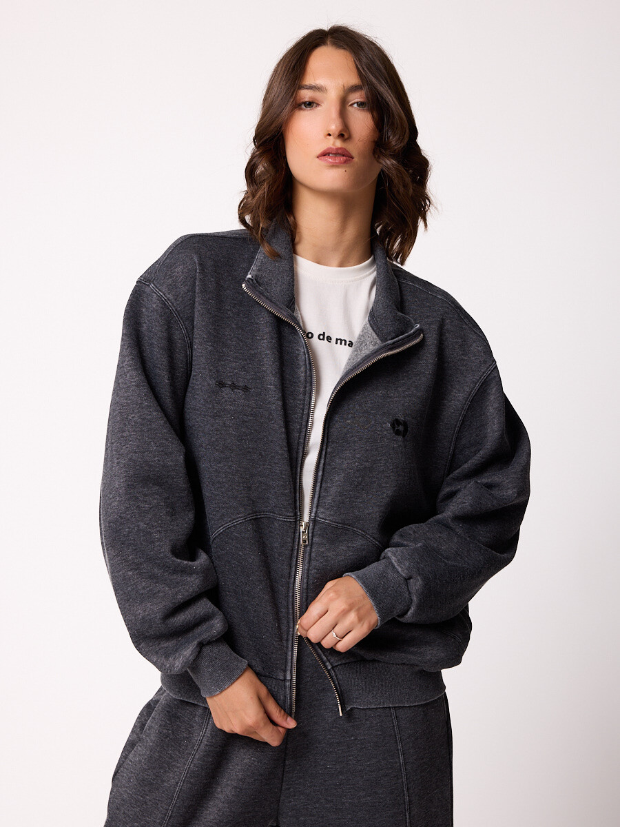 SWEATER C/C JUAYRS DIXIE Gris Oscuro