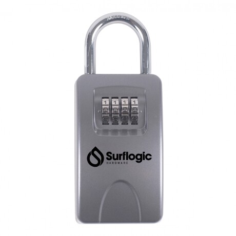 Candado Surflogic - Maxi Plateado Candado Surflogic - Maxi Plateado