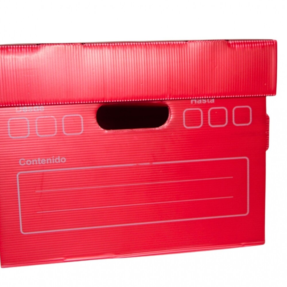 CAJA BIBLOS MULTIUSO COLOR ROJO