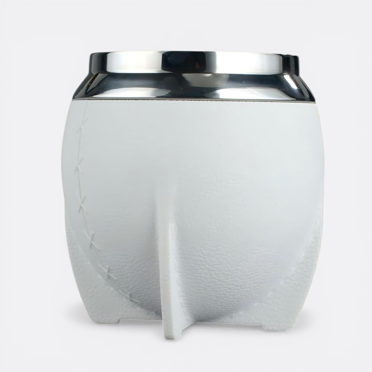 Mate Cuerina Diseño Liso - Blanco 