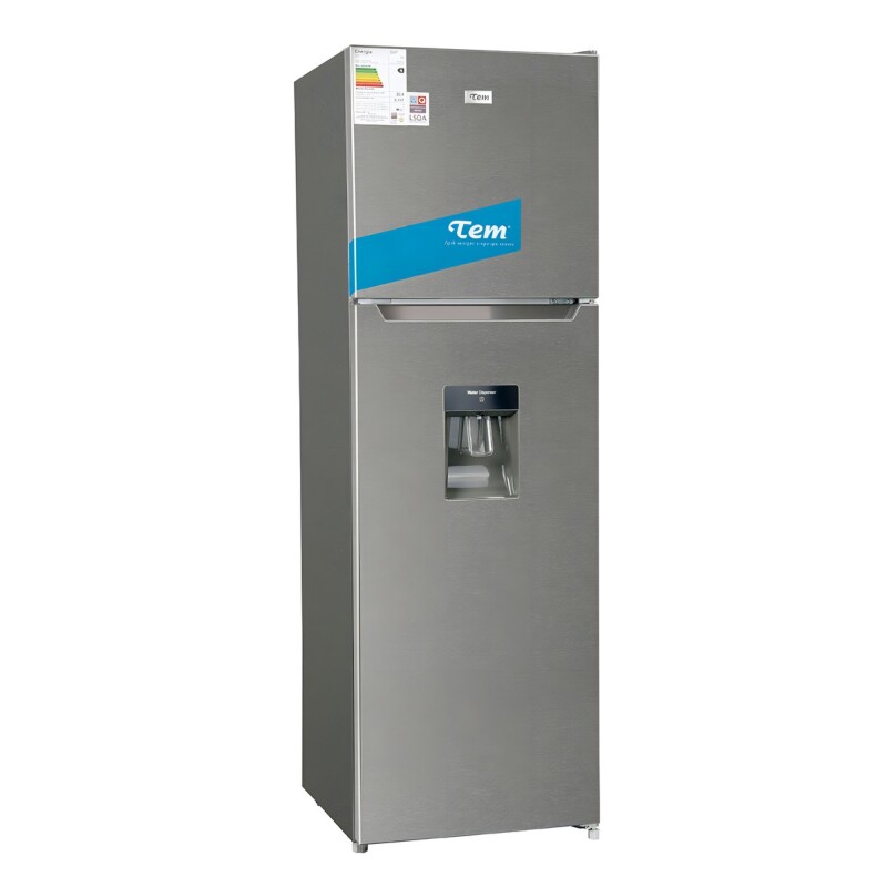 Heladera Tem C/frezzer Acero Inox248 Lts Dispensador De Agua Color Gris Heladera Tem C/frezzer Acero Inox248 Lts Dispensador De Agua Color Gris