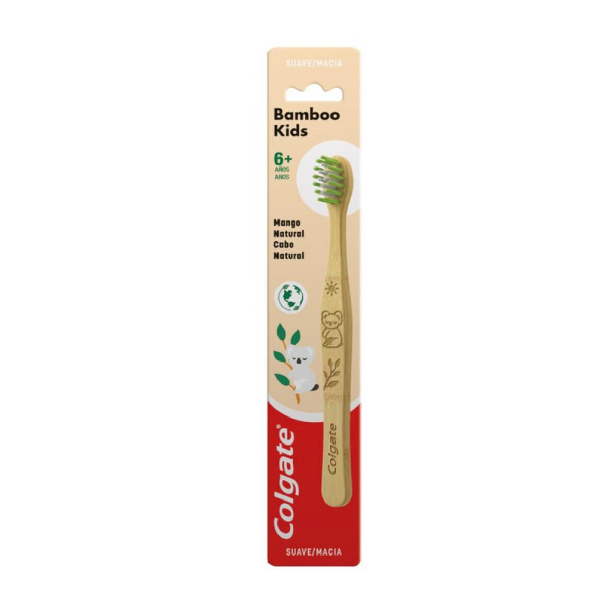 Cepillo De Dientes Colgate Bamboo Kids 1 U 