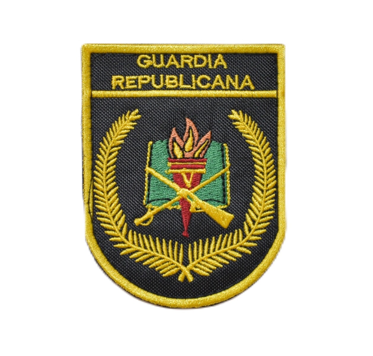 Parche bordado Guardia Republicana Dirección V - Amarillo 