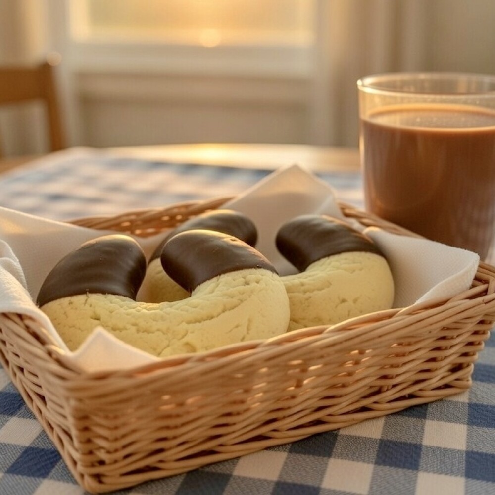 Herraduras de Maicena con Chocolate Herraduras de Maicena con Chocolate