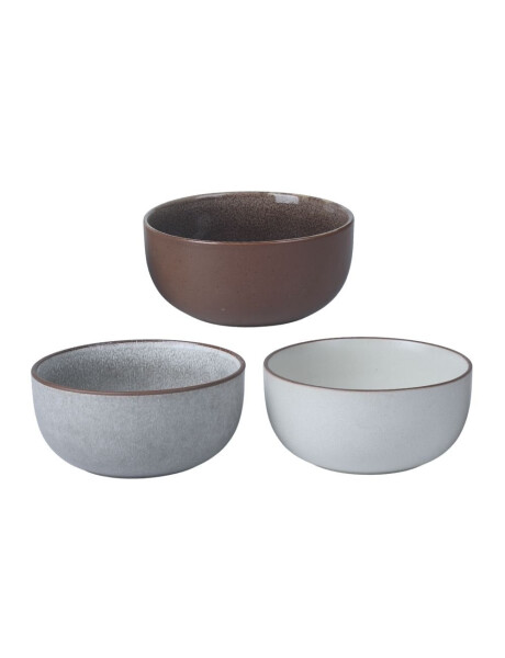 BOWL BOMBE 15 CM COLORES SURTIDOS C/BORDE MARRON BOWL BOMBE 15 CM COLORES SURTIDOS C/BORDE MARRON