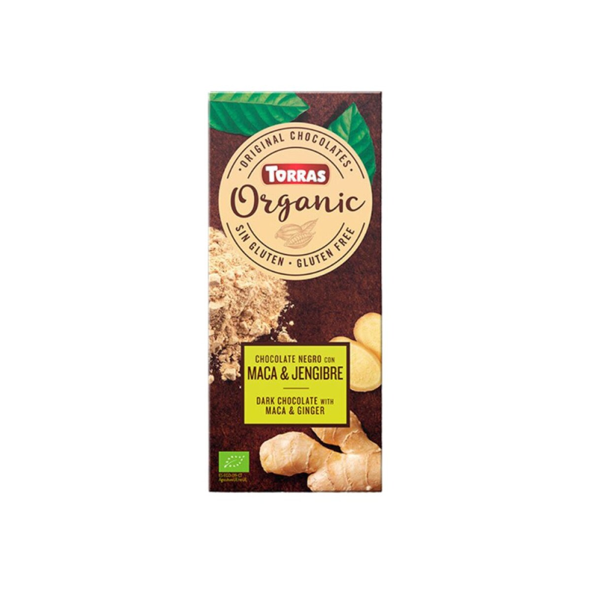 Chocolate con Maca y Jengibre Torras 100g 