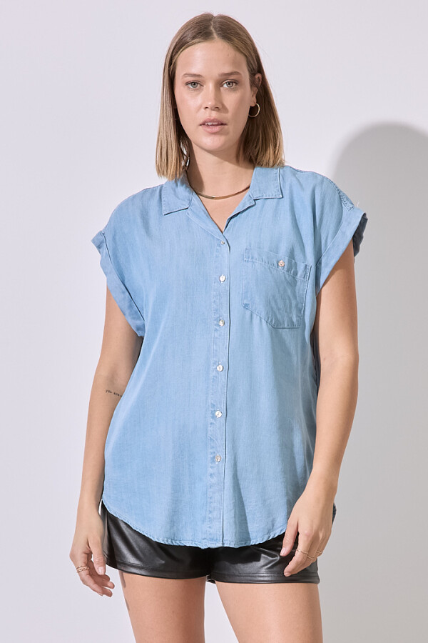 Camisa Tencel JEAN CLARO