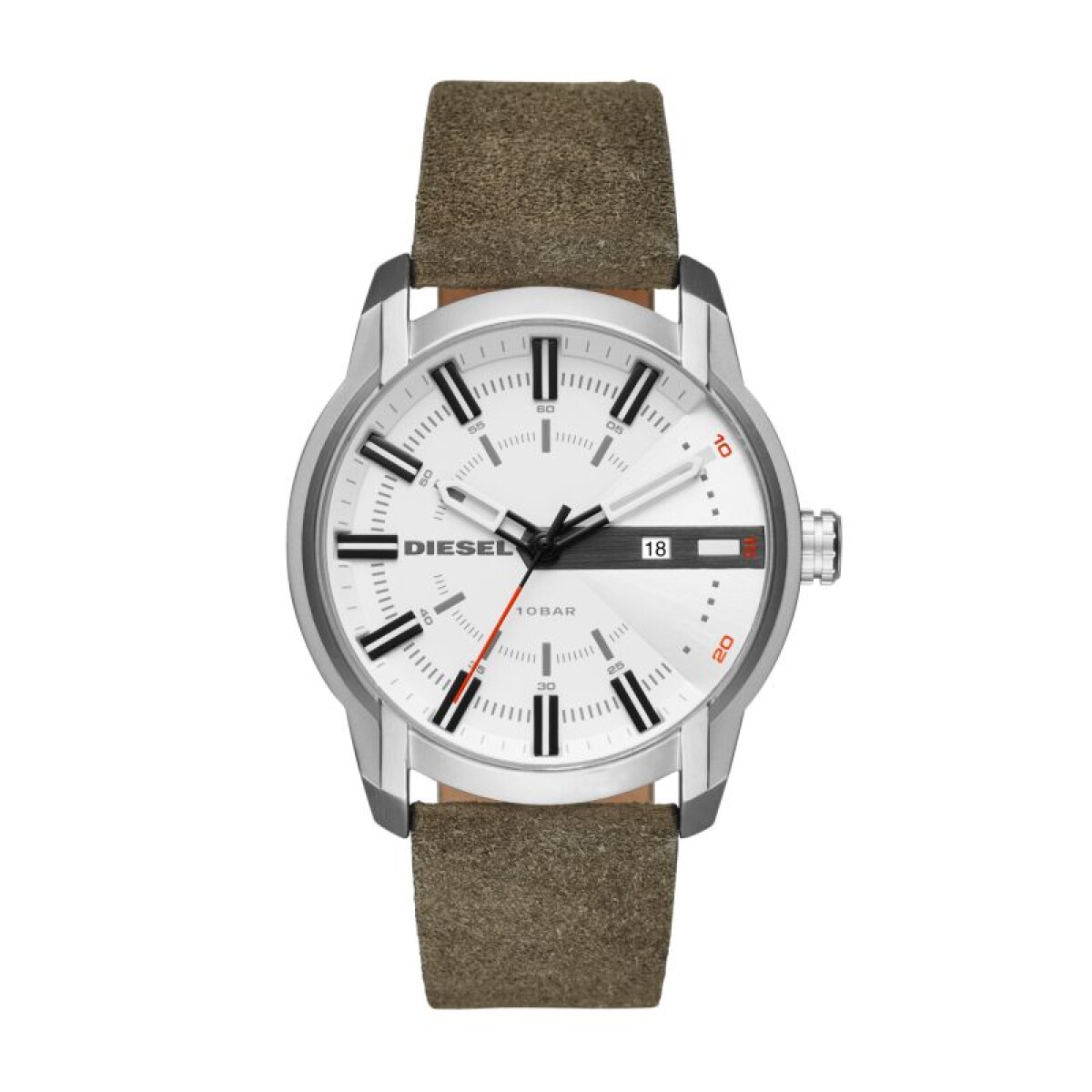 Reloj Diesel Fashion Cuero Marron — WatchMe