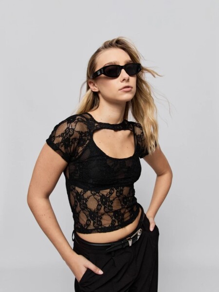 BLUZA P.CAKE CRISANTO NEGRO