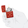 Encendedor ZIPPO 48620 C/Diseño Rojo 0