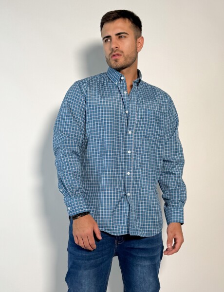 Camisa a cuadros Cronos Petroleo