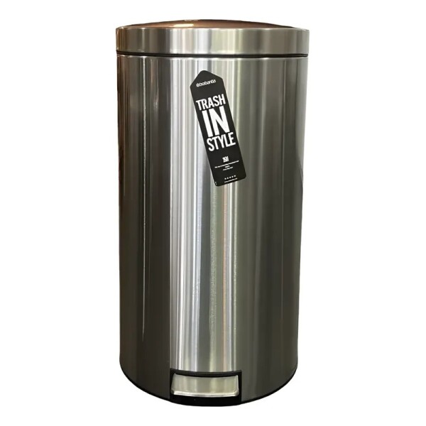 Cubo para basura 40/45lts de acero inoxidable - BRABANTIA - MERCADERIA CON DETALLES Cubo para basura 40/45lts de acero inoxidable - BRABANTIA - MERCADERIA CON DETALLES