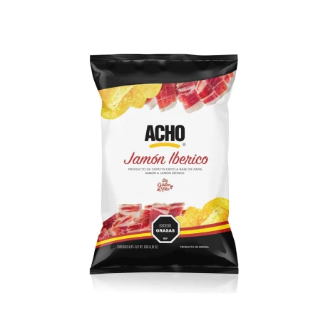 PAPAS ACHO 130GRS JAMON IBERICO PAPAS ACHO 130GRS JAMON IBERICO