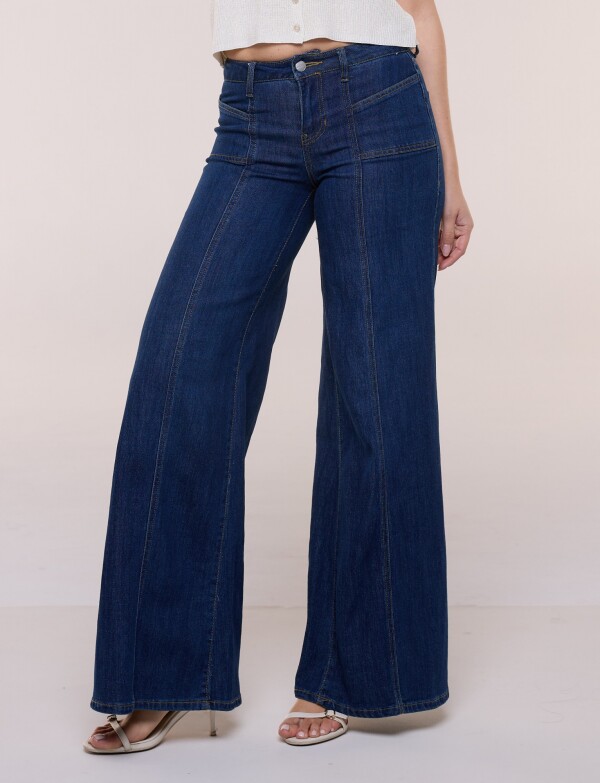 Jean Lr Wide Leg JEAN OSCURO