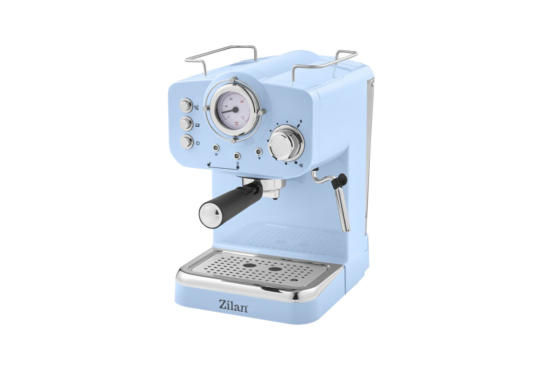 CAFETERA EXPRESSO MAKER BLUE ZILAN 