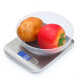 Balanza digital de cocina en acero inoxidable GRIS