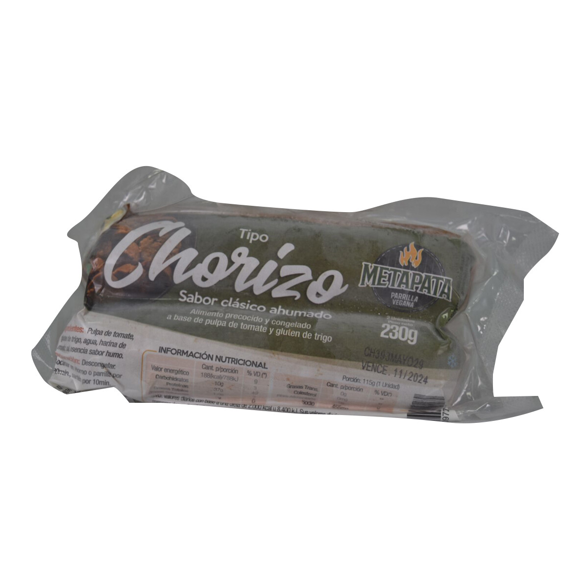 Carne picada 500g Metapata 