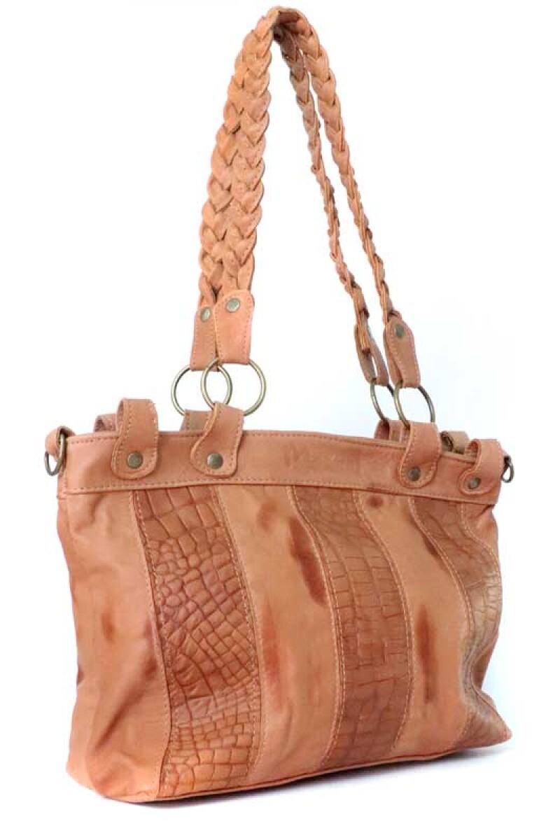Cartera con trenza TERRA