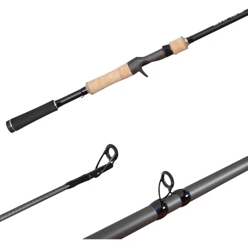 Caña de Baitcasting Exage 610M, 1 Tramo, 2.07 m, 8–15 lb, Grafito-Shimano SHIMANO - CAÑAS DE BAITCASTING -  EXAGE 610M 1 TRAMO 2.07 MTS 8-15 LBS GRAFITO