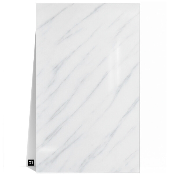 Revestimiento De Pared Placa Pvc Flexible 2.44 X 1.22mts GRIS