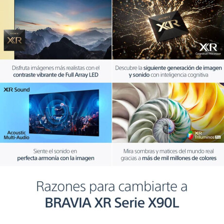 Smart TV Sony 65 Full Array LED 4K Ultra HD XR-65X90L