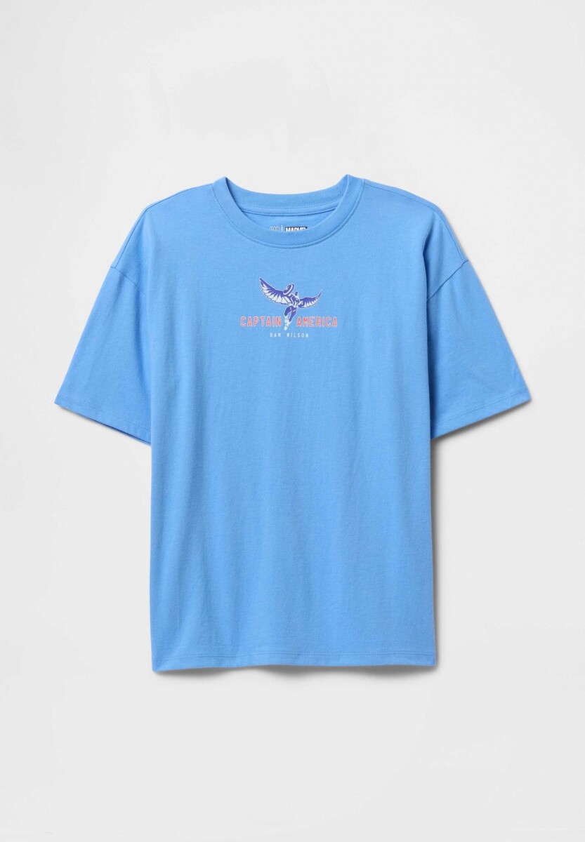 Remera Gráfico Marvel Niño - Union Blue 