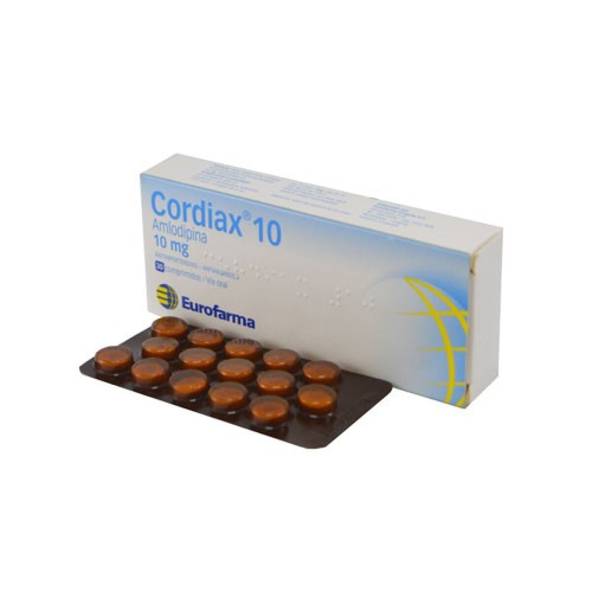 Cordiax 10 Mg. 30 Comp. 